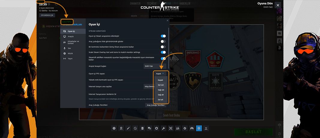 CS 2 FPS Gösterme Nasıl Yapılır? - Oyunfor