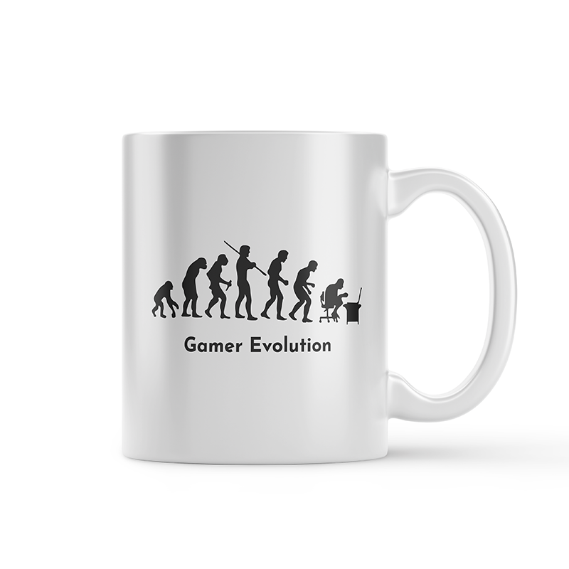 Gamer Evolution Baskılı Kupa Bardak