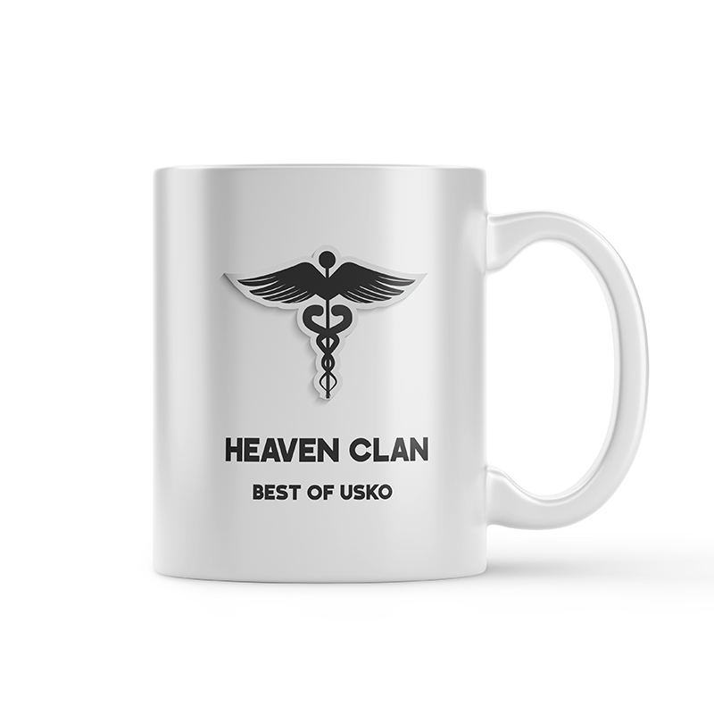 Heaven Clan Baskılı Kupa Bardak