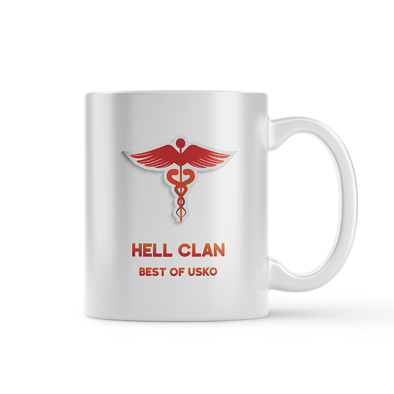 Hell Clan Baskılı Kupa Bardak