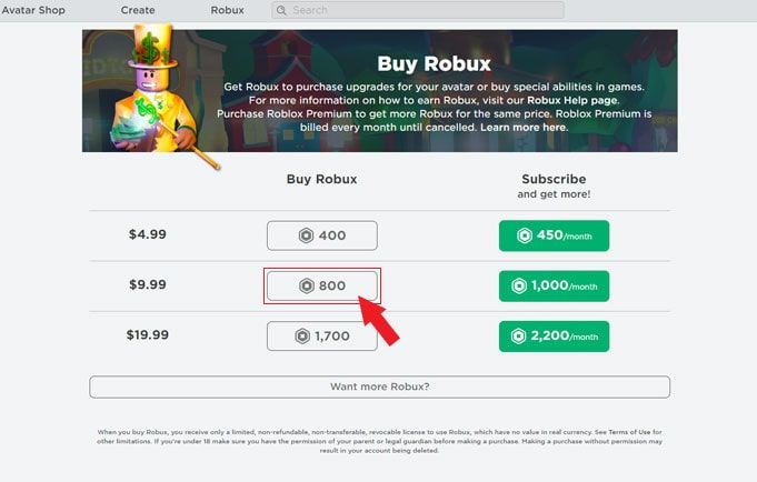 10000 Robux for Roblox - ReloadBase