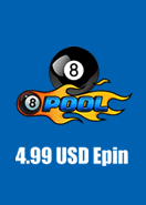 8 Ball Pool 4.99 USD Epin