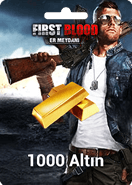 First Blood: Er Meydanı 1000 Altın