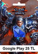 Google Play 25TL Clash of Dawn Android