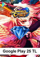 Google Play 25 TL Sword of Chaos Elmas