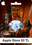 Apple Store 50TL Game Of War