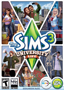 The Sims 3 University Life DLC Origin Key