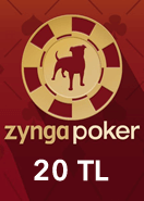 Zygna Texsas Holdem Poker 20TL
