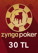 Zygna Texsas Holdem Poker 30TL