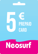 Neosurf Prepaid Card 5€
