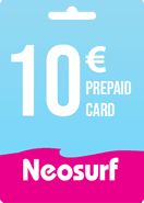 Neosurf Prepaid Card 10€