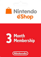 Nintendo eShop Gift Cards 3 Month Membership US