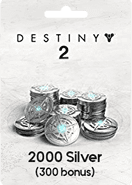 Destiny 2 2000 Silver Xbox One