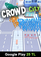 Google Play 25 TL Bakiye Crowd City