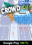 Google Play 100 TL Bakiye Crowd City