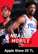 Apple Store 25 TL NBA LIVE Mobile Basketball