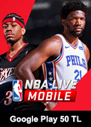 Google Play 50 TL NBA LIVE Mobile Basketball