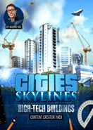 Cities Skylines Content Creator Pack High Tech Buildings DLC PC Key