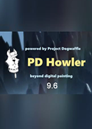 PD Howler 9.6 Digital Painter and Visual FX box PC Key