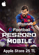 eFootball PES 2020 Mobile Apple Store 25 TL Bakiye