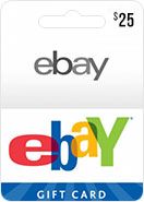 eBay Gift Card 25 USD