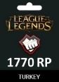 League Of Legends 1770 Riot Points