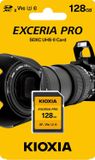 KIOXIA 128GB NormalSD EXCERIA PRO C10 U3 V90 UHS-II Hafıza kartı