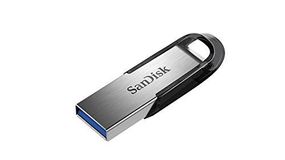 SANDISK 128GB Ultra Flair USB 3.0 Gümüş USB Bellek