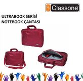 CLASSONE 15.6'' Ultracase Serisi Kırmızı Notebook Çantası