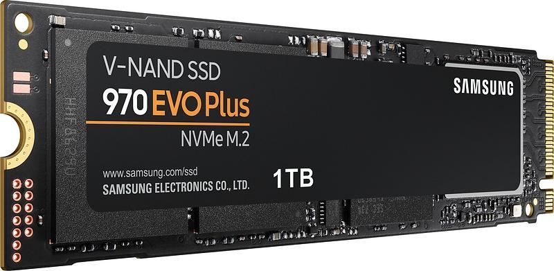 SAMSUNG 1TB 970 Plus Evo PCIe M.2 3500-3300MB/s 2.38mm Flash SSD