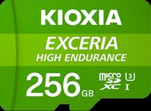 KIOXIA 256GB microSD EXCERIA HIGH ENDURANCE  UHS1 R98