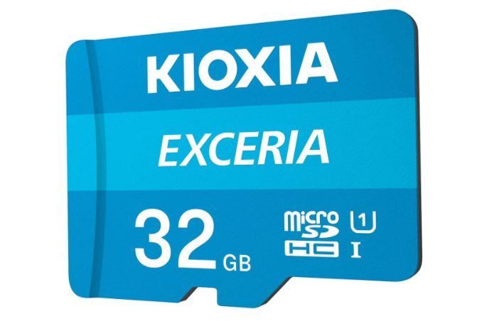 KIOXIA 32GB  EXCERIA MicroSD C10 U1 UHS1 R100 Hafıza kartı