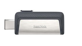 SANDISK 32GB Ultra Dual Drive Type C USB 3.1 Gri USB Bellek