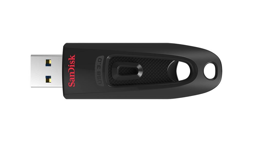 SANDISK Ultra USB 3.0 Siyah USB Bellek 64 GB