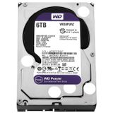 WD 6TB Purple Sata 3.0 5400RPM 64MB 3.5" Dahili Güvenlik Diski