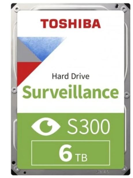 TOSHIBA 6TB S300 SATA 3.0 5400RPM 256MB 3.5'' Dahili Disk