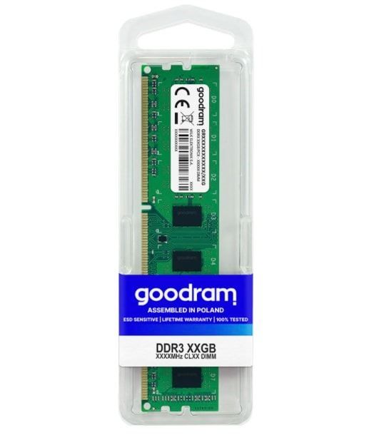 GOODRAM 8GB 1600MHz CL11 DDR3 SINGLE Desktop RAM
