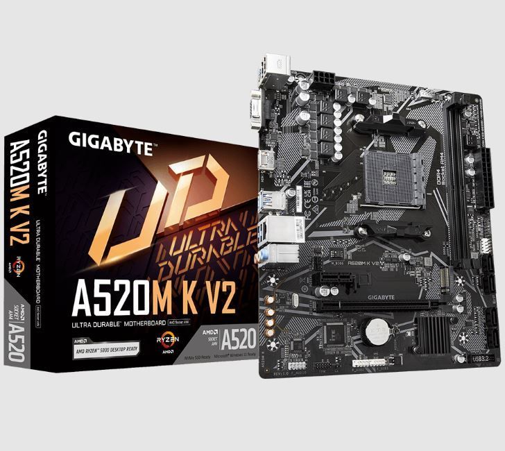 GIGABYTE AMD A520AMD® A520 AM4 DDR4 HDMI ANAKART