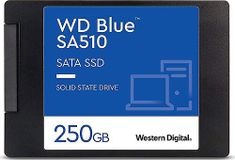 WD Blue SA510 SATA SSD 2,5 inç/7 mm kasalı 250 GB