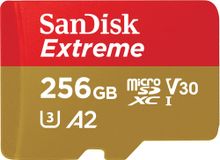 SANDISK EXTREME MICROSDXC 256GB ADAPTE 160MB/S