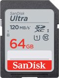SANDISK FLA 64GB Ultra 120MB/s SDXC Hafıza Kartı