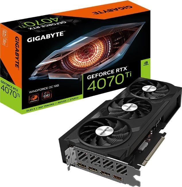 GIGABYTE Geforce RTX 4070 Ti 12GB 192Bit GDDR6X PCI-E 4.0 Ekran Kartı