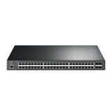 TP-LINK JetStream 48-Port Gigabit and 4-Port 10GE SFP+ L2+ Managed Switch with 4