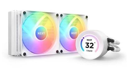NZXT Kraken Elite 240 Beyaz RGB AIO LCD Display 240mm Sıvı Soğutucu