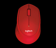 LOGITECH M330 Kablosuz Optik 1000DPI Kırmızı Mouse