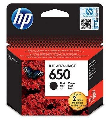 HP No 650 Siyah Kartuş