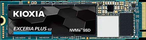 KIOXIA SSD 1TB EXCERIA PLUS PCIe M.2 NVME 3400/3200