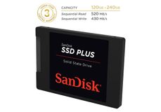 SANDISK SSD PLUS 1TB 2.5" 535-350 MB/S SATA3